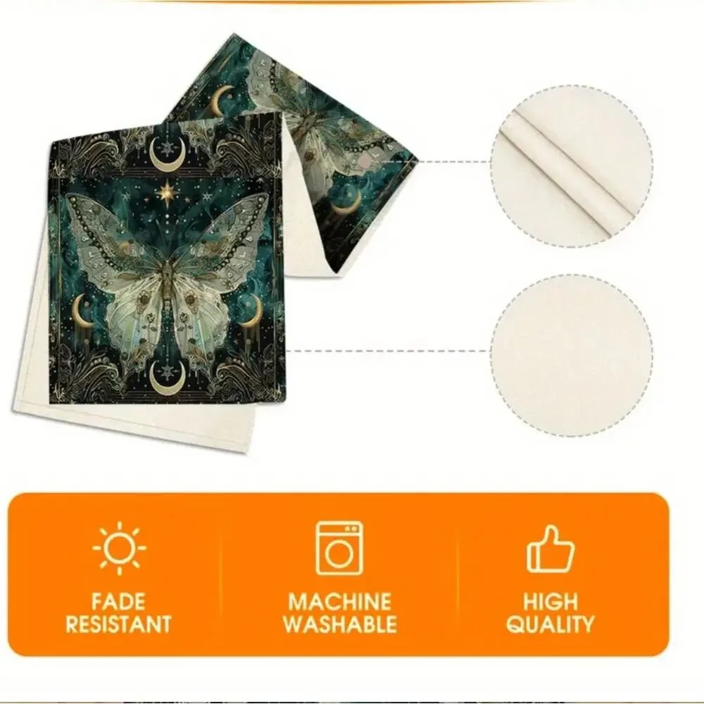 Celestial Moth Table Runner 13